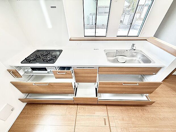 【キッチン】■料理がもっと楽しくなる、快適なキッチン空間