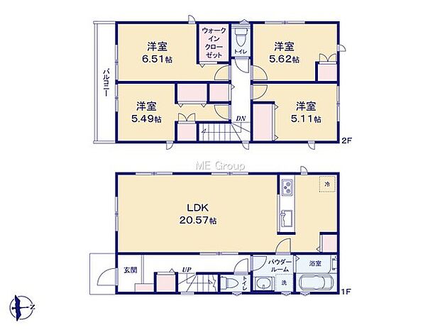 【4LDK】3号棟