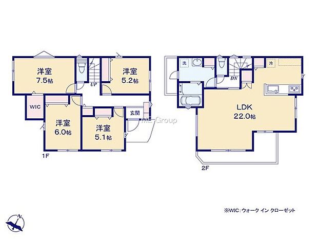 【4LDK】1号棟  