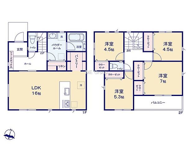 【4LDK】4号棟  