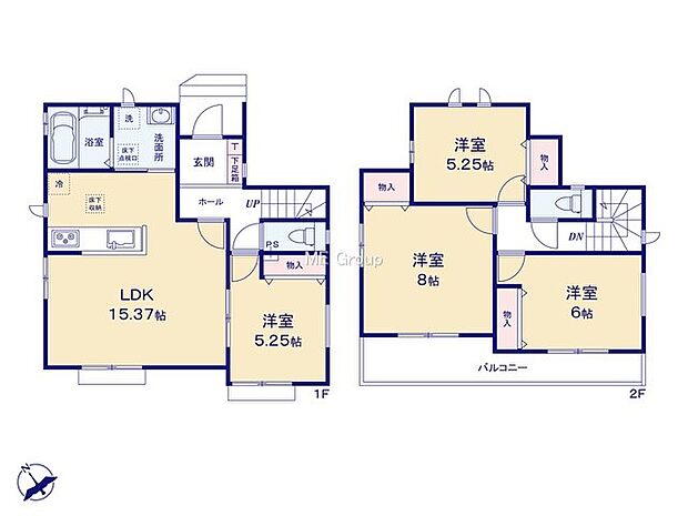 【4LDK】B号棟  