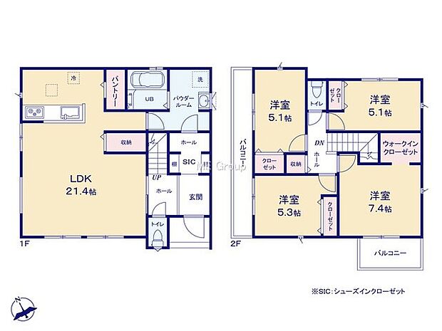 【4LDK】3号棟  