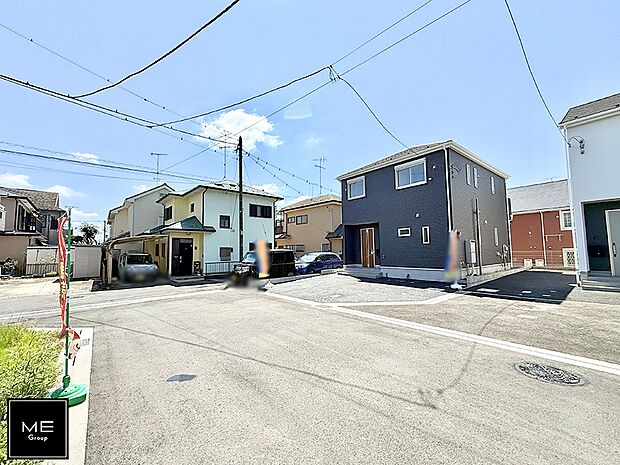 【前面道路含む現地写真】■新しい住まい、街の新しい風景