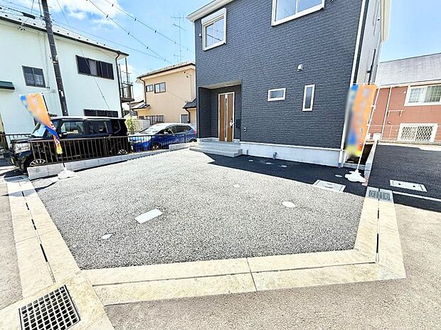 【駐車場】1号棟 ■カースペース有
