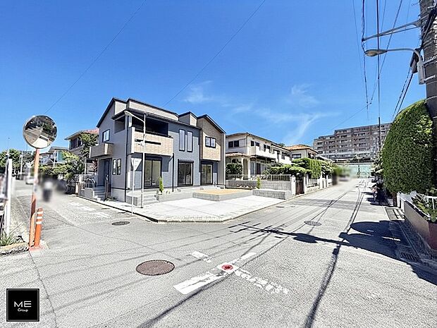 【前面道路含む現地写真】■新しい住まい、街の新しい風景