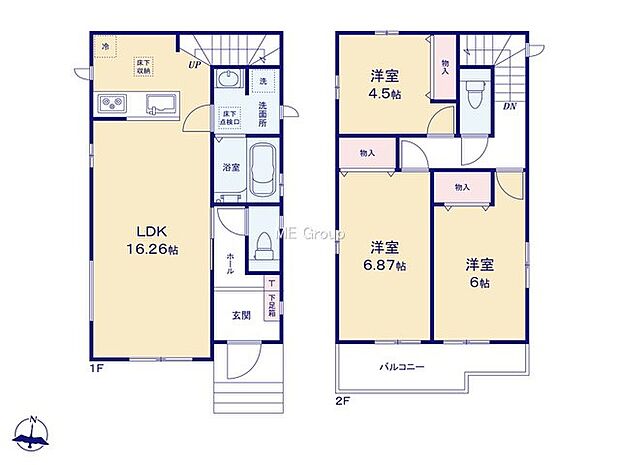 【3LDK】A号棟  