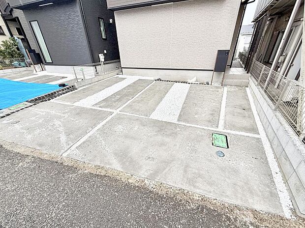 【駐車場】1号棟  ■カースペース有