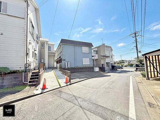 【前面道路含む現地写真】■新しい住まい、街の新しい風景