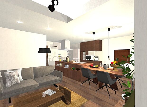 【土地34坪超！間口6.6ｍ！】
京都各地にモデルハウスがございます♪詳しくは「ドリームホーム大久保駅前店　0120-451-860」まで！
（イメージパース）