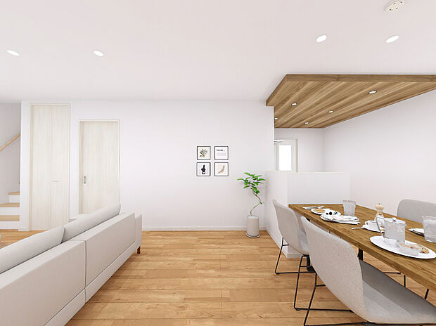 【3LDK】(こちらは参考プランのイメージパースであり、実際の仕上がりとは異なる場合があります。)