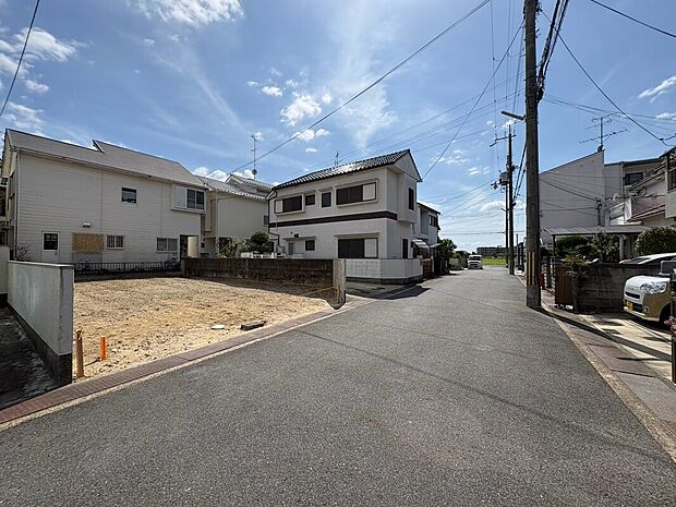 【現地写真:撮影日R8.8】自由設計の為、お客様のご要望に合わせて間取りの変更可能!一緒に理想のマイホームを完成させましょう♪