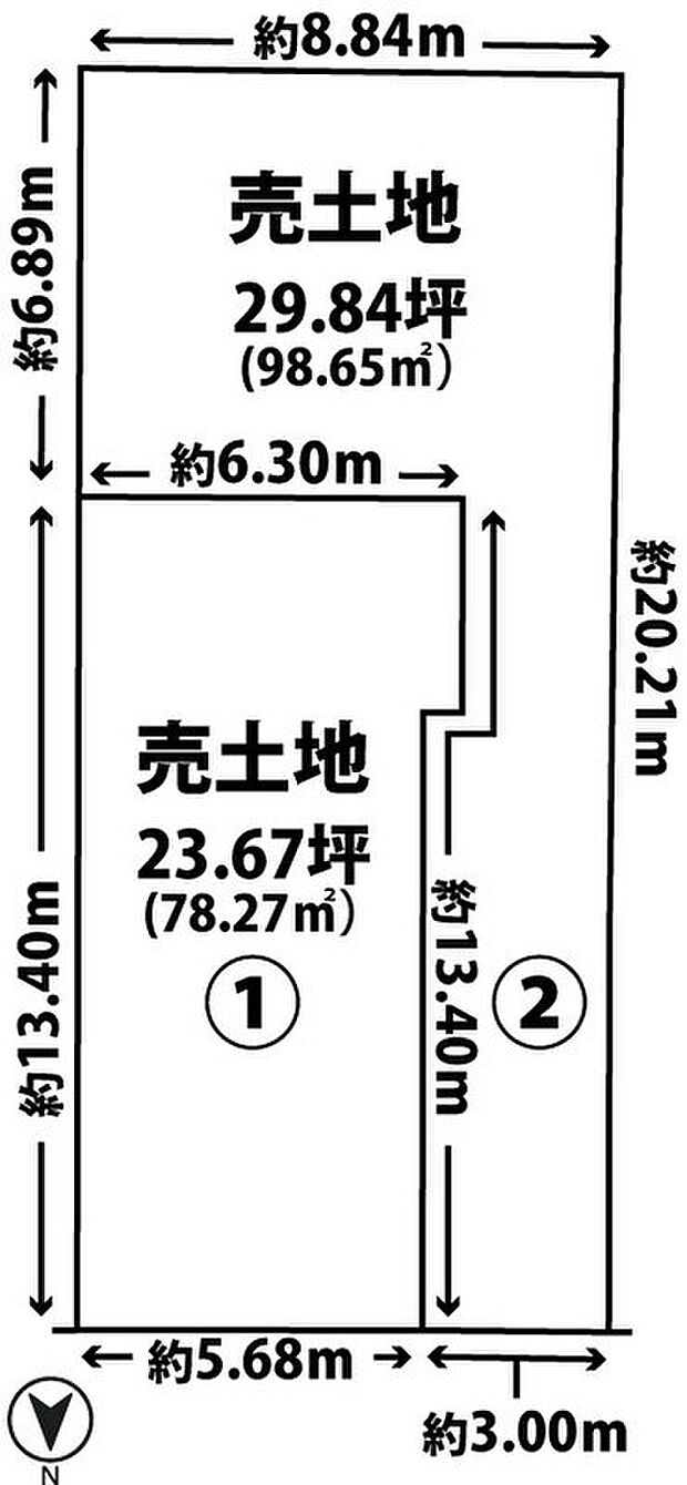 【区画図】