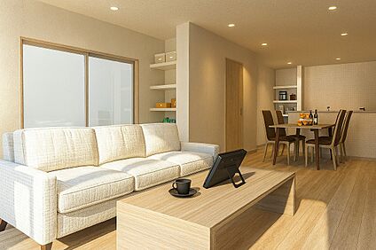 【イメージパース/LDK18.4帖】