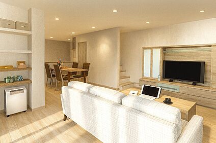 【イメージパース/LDK18.4帖】