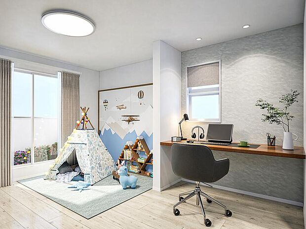 【【建物参考パース】】LDK