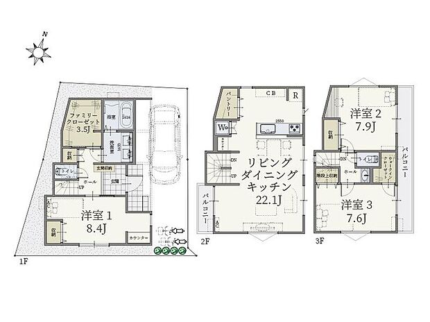 【【建物参考プラン】】建物価格3400万円、建物面積113.18m2