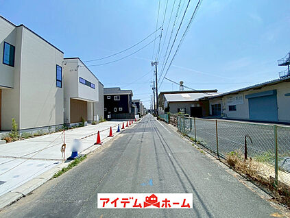 前面道路写真