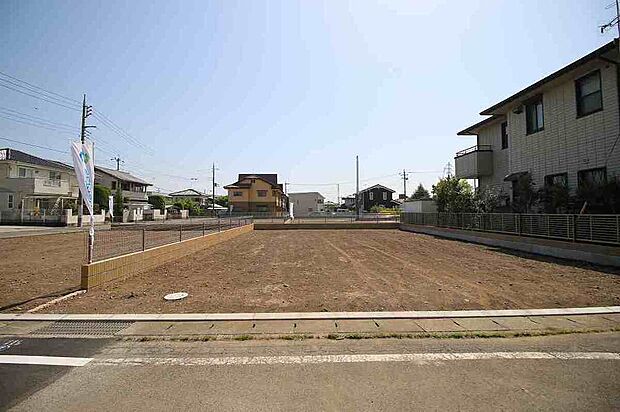 【2号地】プランの自由度が高い整形地です