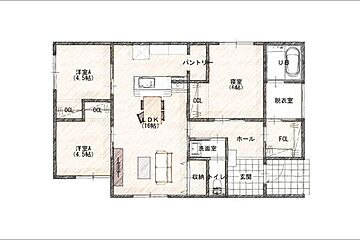 【萩市】江向1号地（平屋／3LDK） その他