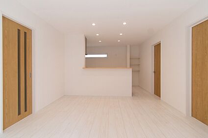 家族の笑顔が集まるリビング