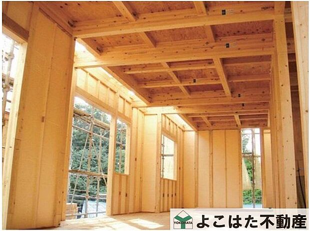 【構造】外壁と1階床にポリスチレンフォームを採用。断熱性能、気密性能を高めます。