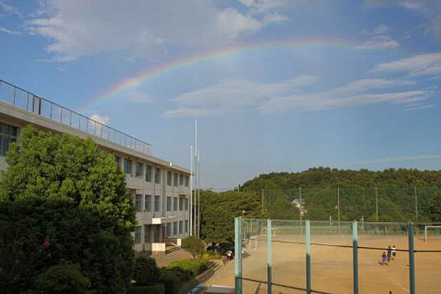 石川中学校（約696m）