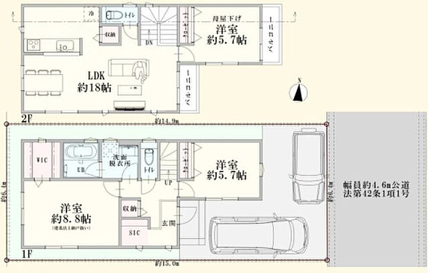 【3LDK】2026年5月築
洗練されたデザインと暮らしやすさを追求した3LDK新築戸建。シンプルかつ上質な外観は、街並みに調和しながらも個性を放ちます。室内は無駄のない動線設計で、家事効率もアップ。広々としたリビングは大きな窓から光が差し込み、明るく開放的な空間を実現しました。各居室にも十分な収納スペースを確保し、ご家族の荷物もすっきり整理できます。高い住宅性能と充実の保証で、長く安心して住み続けられる、こだわりの住まいです。
