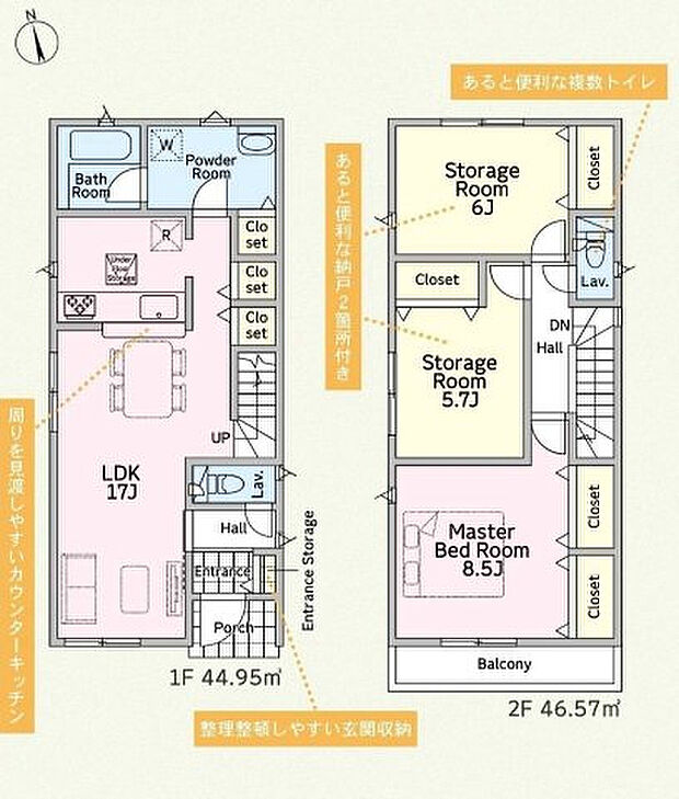 【1LDK+S(納戸)】2026年5月築
