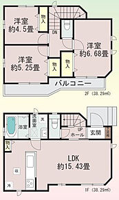 2026年6月築
洗練されたデザインと暮らしやすさを追求した3LDK新築戸建。シンプルかつ上質な外観は、街並みに調和しながらも個性を放ちます。室内は無駄のない動線設計で、家事効率もアップ。広々としたリビングは大きな窓から光が差し込み、明るく開放的な空間を実現しました。各居室にも十分な収納スペースを確保し、ご家族の荷物もすっきり整理できます。高い住宅性能と充実の保証で、長く安心して住み続けられる、こだわりの住まいです。 