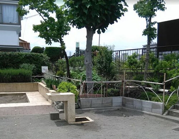 元横西公園（約213m）