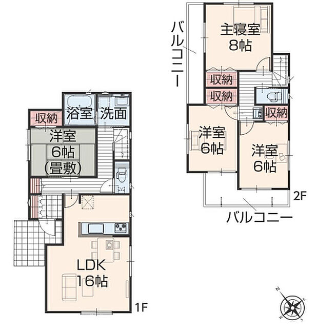 【4LDK】2026年10月築
家族みんなが快適に過ごせる、ゆとりの4LDK新築戸建。広々としたLDKを中心に、4つの居室をバランスよく配置した暮らしやすい間取りです。各部屋には十分な収納を確保し、ご家族の荷物もすっきり収まります。最新の住宅設備を完備し、キッチン・浴室・洗面所など水まわりも使い勝手抜群。耐震性・省エネ性・耐久性すべてにおいて高水準を実現しました。アフターサービスも充実し、長く安心して住み続けられる理想の住まいです。