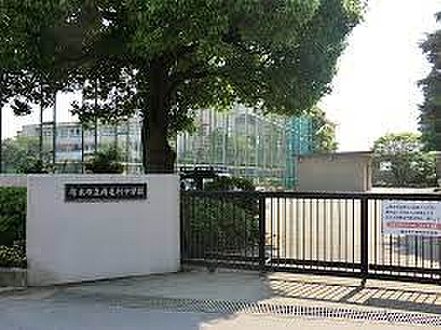 南毛利中学校(約589m)