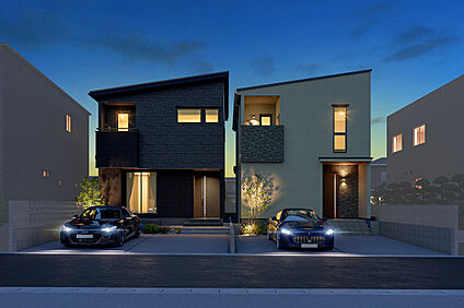 夜間外観完成予想図