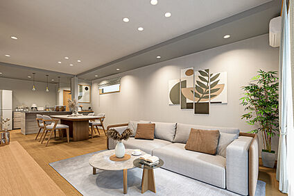 リビングダイニング完成予想図