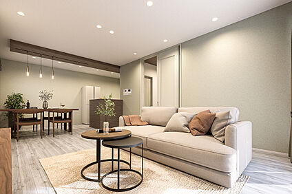 リビングダイニング完成予想図