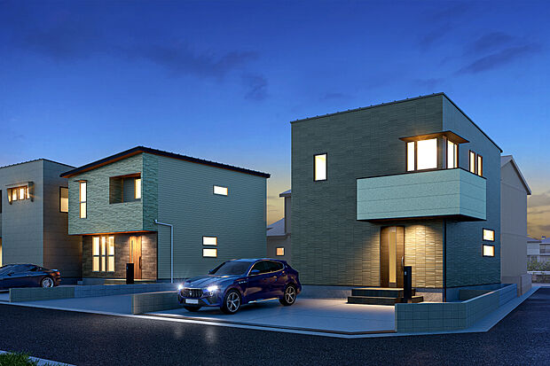 【外観完成予想図】T-4、T-3／外観完成予想図