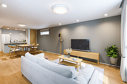 リビングダイニング完成予想図