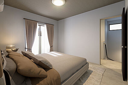 主寝室完成予想図