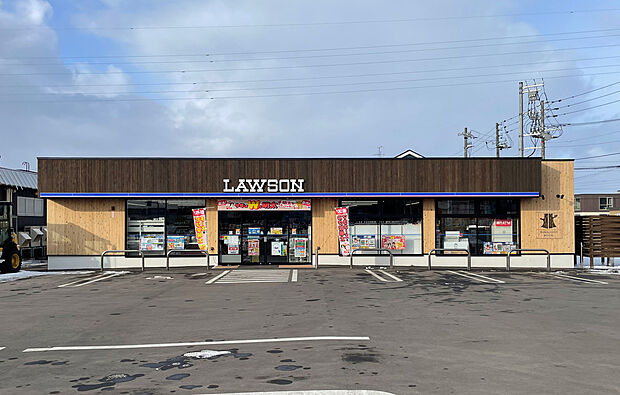 ローソン函館新道店（約450m）