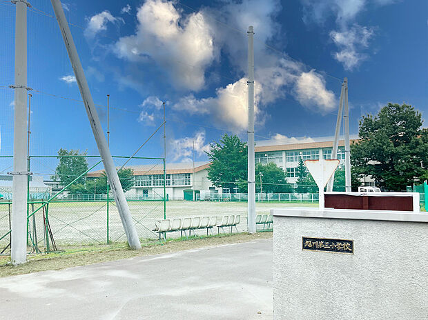 旭川第3小学校(約80m)