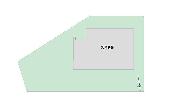 【4LDK】開放感あふれる三方角地のお住まいです。