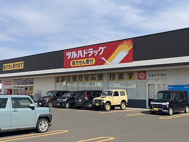 ツルハドラッグ千歳北陽店（約750m）