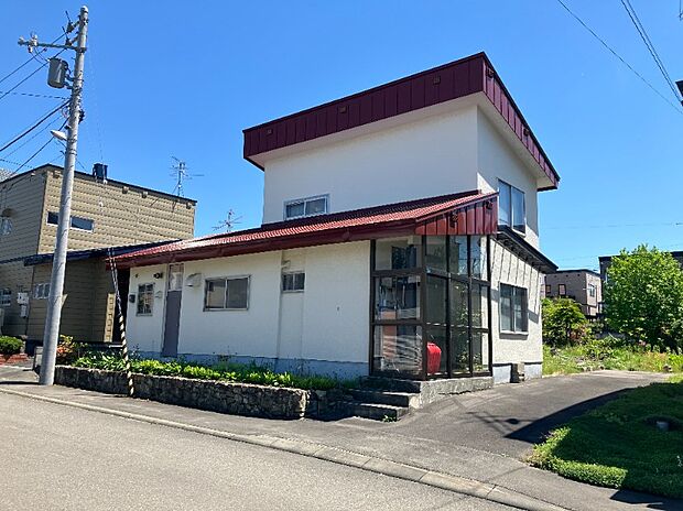【【北側 現地写真】】整った形状と広い間口を兼ね備えた、魅力的な整形地です。
（2026年6月撮影）