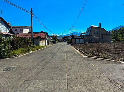 【現地写真 南東側道路】