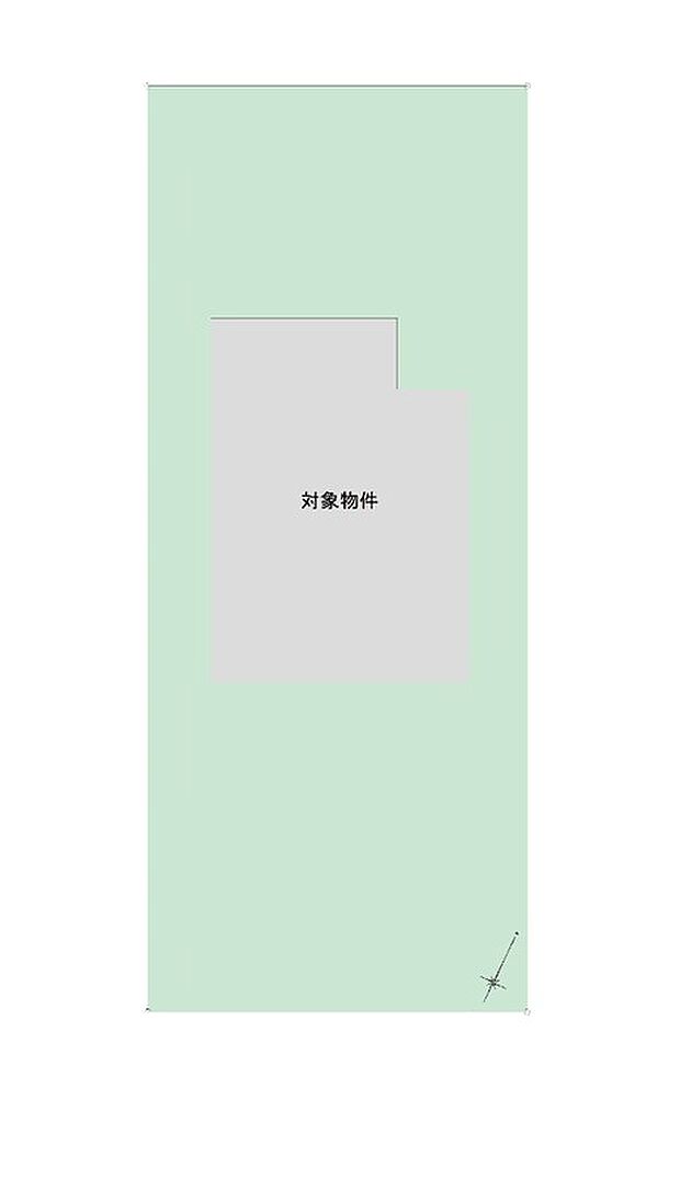 【4LDK】土地面積は約69坪と広々。開放感のある立地。車種により4台分のカースペースも確保しており、複数台のお車を所有するご家庭にも嬉しい敷地です。