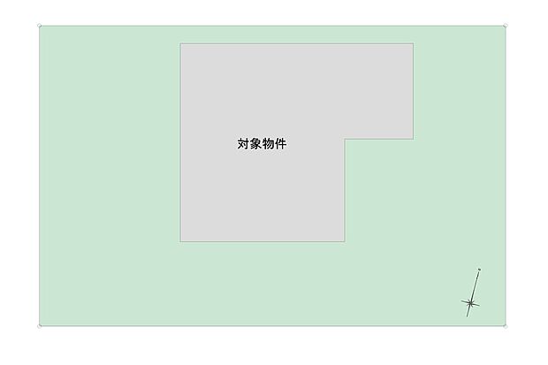 【4LDK】約67坪の広い敷地に佇む4LDK。広い道路に面し開放感もございます。