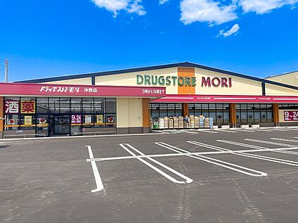 ドラッグストアモリ沖野店 400m(徒歩5分)