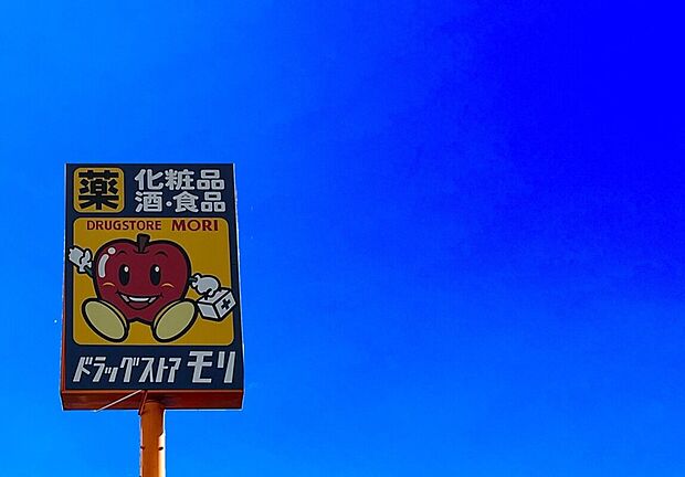 ドラッグストアモリ古賀店（約600m）