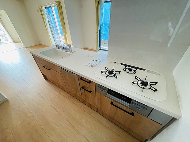 【システムキッチン】食洗機が標準仕様の選べるシステムキッチン