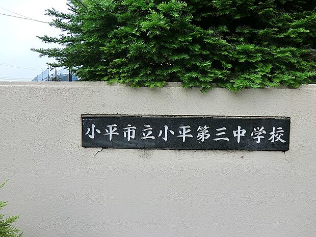 小平市立小平第三中学校()